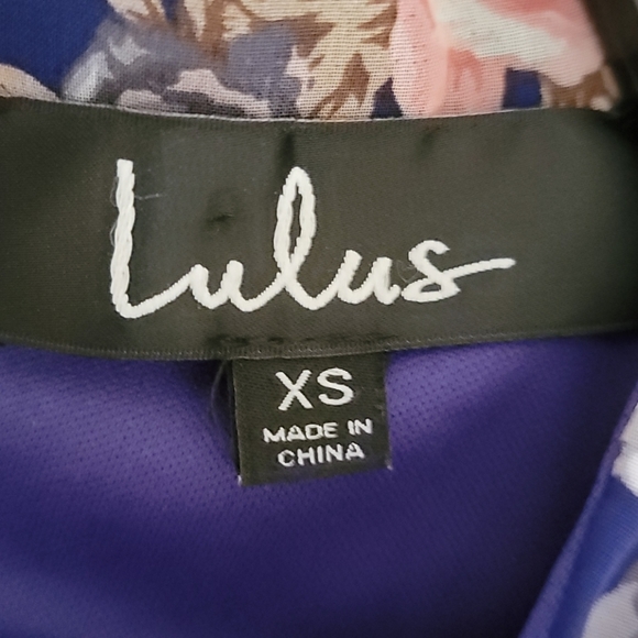 Lulus Feeling of Love Floral Print Shift Dress XS - Picture 13 of 14